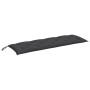Cojines banco jardín 2 uds tela antracita melange 150x50x7 cm by , Cushions for chairs and sofas - Ref: Foro24-4002607, Price...