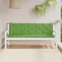 Cojines para banco jardín 2 uds tela verde melange 180x50x7 cm by , Cushions for chairs and sofas - Ref: Foro24-4002624, Pric...