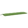 Cojines para banco jardín 2 uds tela verde melange 180x50x7 cm by , Cushions for chairs and sofas - Ref: Foro24-4002624, Pric...