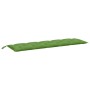 Cojines para banco jardín 2 uds tela verde melange 180x50x7 cm by , Cushions for chairs and sofas - Ref: Foro24-4002624, Pric...