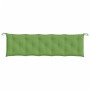 Cojines para banco jardín 2 uds tela verde melange 180x50x7 cm by , Cushions for chairs and sofas - Ref: Foro24-4002624, Pric...