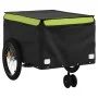 Remolque para bicicleta hierro negro y verde 45 kg by , Bicycle trailers - Ref: Foro24-94116, Price: 118,92 €, Discount: %