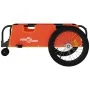 Remolque para bicicletas tela Oxford y hierro naranja y negro by , Bicycle trailers - Ref: Foro24-94194, Price: 101,12 €, Dis...