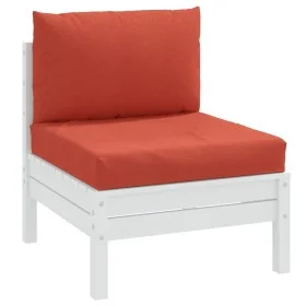 Cojines para sofá de palets 2 uds tela rojo melange by , Cushions for chairs and sofas - Ref: Foro24-4002647, Price: 36,47 €,...