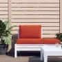 Cojines para sofá de palets 2 uds tela rojo melange by , Cushions for chairs and sofas - Ref: Foro24-4002647, Price: 36,47 €,...
