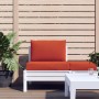 Palettensofa-Kissen, 2 Stück, Stoff in Rot-Melange. von , Kissen für Stühle und Sofas - Ref: Foro24-4002647, Preis: 43,18 €, ...