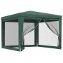 Partyzelt mit 4 grünen HDPE-Netzwänden 3x3 m. von , Zelte und Pavillons - Ref: Foro24-319228, Preis: 87,18 €, Rabatt: %