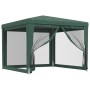 Partyzelt mit 4 grünen HDPE-Netzwänden 3x3 m. von , Zelte und Pavillons - Ref: Foro24-319228, Preis: 90,87 €, Rabatt: %