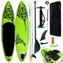 Green inflatable paddle surf board set 305x76x15 cm by vidaXL, Paddleboards - Ref: Foro24-92740, Price: 244,95 €, Discount: %