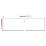Pantalla de privacidad de balcón PVC gris 400x90 cm de , Paneles de vallas - Ref: Foro24-4005437, Precio: 18,44 €, Descuento: %