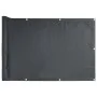 Sichtschutz-Balkonverkleidung aus anthrazitgrauem PVC 800x120 cm von , Zaunpaneele - Ref: Foro24-4005489, Preis: 39,74 €, Rab...