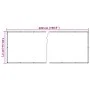Pantalla de privacidad de balcón PVC gris 500x120 cm by , fence panels - Ref: Foro24-4005494, Price: 25,33 €, Discount: %