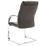 Silla de oficina voladiza de tela gris by , Office chairs - Ref: Foro24-289339, Price: 112,89 €, Discount: %