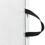 Einziehbare Haustiertür in Weiß, 102,5x125 cm. von , Tore für Kinder und Haustiere - Ref: Foro24-4004129, Preis: 49,46 €, Rab...