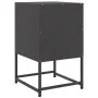 Mesita de noche acero negra 36x39x60,5 cm by , Nightstands - Ref: Foro24-846458, Price: 68,01 €, Discount: %