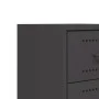 Mesita de noche acero negra 36x39x60,5 cm by , Nightstands - Ref: Foro24-846458, Price: 68,01 €, Discount: %