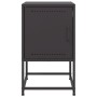 Nachttische 2 Stück, Schwarz, aus Stahl, 36x39x60,5 cm. von , Nachttische - Ref: Foro24-846447, Preis: 66,30 €, Rabatt: %