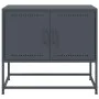 TV-Möbel aus anthrazitgrauem Stahl 68,5x39x60,5 cm von , TV-Möbel - Ref: Foro24-846472, Preis: 56,98 €, Rabatt: %