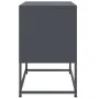 TV-Möbel aus anthrazitgrauem Stahl 68,5x39x60,5 cm von , TV-Möbel - Ref: Foro24-846472, Preis: 56,98 €, Rabatt: %
