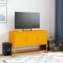 Fernsehmöbel aus senfgelbem Stahl, 100,5x39x60,5 cm. von , TV-Möbel - Ref: Foro24-846479, Preis: 102,67 €, Rabatt: %