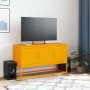 Fernsehmöbel aus senfgelbem Stahl, 100,5x39x60,5 cm. von , TV-Möbel - Ref: Foro24-846479, Preis: 104,04 €, Rabatt: %