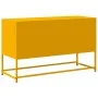 Fernsehmöbel aus senfgelbem Stahl, 100,5x39x60,5 cm. von , TV-Möbel - Ref: Foro24-846479, Preis: 102,67 €, Rabatt: %