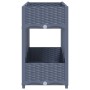 Polypropylene flower bed 120x40x71 cm by vidaXL, Pots and planters - Ref: Foro24-310407, Price: 79,69 €, Discount: %