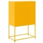 Aparador de acero amarillo mostaza 68,5x38,5x107 cm by , Sideboards - Ref: Foro24-846485, Price: 119,34 €, Discount: %
