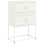Weißer Stahlschrank 68,5x38,5x107 cm von , Sideboards - Ref: Foro24-846487, Preis: 82,52 €, Rabatt: %