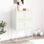 Weißer Stahlschrank 68,5x38,5x107 cm von , Sideboards - Ref: Foro24-846487, Preis: 82,52 €, Rabatt: %