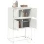Weißer Stahlschrank 68,5x38,5x107 cm von , Sideboards - Ref: Foro24-846487, Preis: 81,72 €, Rabatt: %