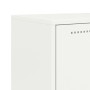 Aparador de acero blanco 68,5x38,5x107 cm de , Aparadores - Ref: Foro24-846487, Precio: 82,47 €