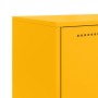 Aparador de acero amarillo mostaza 68,5x38,5x123,5 cm by , Sideboards - Ref: Foro24-846491, Price: 113,95 €, Discount: %