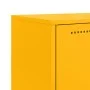 Aparador de acero amarillo mostaza 68,5x38,5x123,5 cm by , Sideboards - Ref: Foro24-846491, Price: 111,17 €, Discount: %