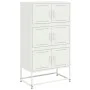 Weißer Stahlschrank 68,5x38,5x123,5 cm von , Sideboards - Ref: Foro24-846493, Preis: 150,22 €, Rabatt: %