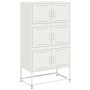 Weißer Stahlschrank 68,5x38,5x123,5 cm von , Sideboards - Ref: Foro24-846493, Preis: 152,21 €, Rabatt: %