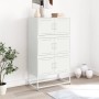 Weißer Stahlschrank 68,5x38,5x123,5 cm von , Sideboards - Ref: Foro24-846493, Preis: 152,21 €, Rabatt: %