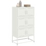 Weißer Stahlschrank 68,5x38,5x123,5 cm von , Sideboards - Ref: Foro24-846493, Preis: 152,21 €, Rabatt: %