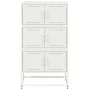 Weißer Stahlschrank 68,5x38,5x123,5 cm von , Sideboards - Ref: Foro24-846493, Preis: 150,22 €, Rabatt: %