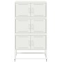 Weißer Stahlschrank 68,5x38,5x123,5 cm von , Sideboards - Ref: Foro24-846493, Preis: 152,21 €, Rabatt: %