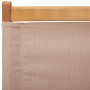 Sillas de jardín plegables 4 uds madera maciza y tela taupe by , Garden chairs - Ref: Foro24-3214643, Price: 210,44 €, Discou...