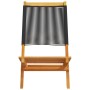 Sillas de jardín reclinables 6 uds madera maciza acacia negro by , Garden chairs - Ref: Foro24-3214629, Price: 319,56 €, Disc...