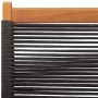 Sillas de jardín reclinables 6 uds madera maciza acacia negro by , Garden chairs - Ref: Foro24-3214629, Price: 319,56 €, Disc...