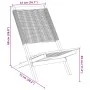 6 verstellbare Gartenstühle aus massivem Akazienholz in Schwarz von , Gartenstühle - Ref: Foro24-3214629, Preis: 313,68 €, Ra...