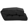 Klappbare Bodenliege aus schwarzem Kunstleder von vidaXL, Tagesbetten - Ref: Foro24-325245, Preis: 134,42 €, Rabatt: %