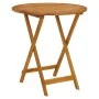 3-teiliges Bistro-Set aus grauem PE-Rattan und Massivholz von , Gartensets - Ref: Foro24-3281851, Preis: 192,11 €, Rabatt: %