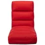 Folding red synthetic leather floor lounger by vidaXL, Daybeds - Ref: Foro24-325250, Price: 137,38 €, Discount: %