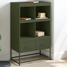 Aparador de acero verde oliva 68x39x111,5 cm von , Sideboards - Ref: Foro24-846606, Preis: 116,08 €, Rabatt: %