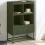 Aparador de acero verde oliva 68x39x111,5 cm von , Sideboards - Ref: Foro24-846606, Preis: 114,74 €, Rabatt: %