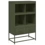Aparador de acero verde oliva 68x39x111,5 cm von , Sideboards - Ref: Foro24-846606, Preis: 114,74 €, Rabatt: %